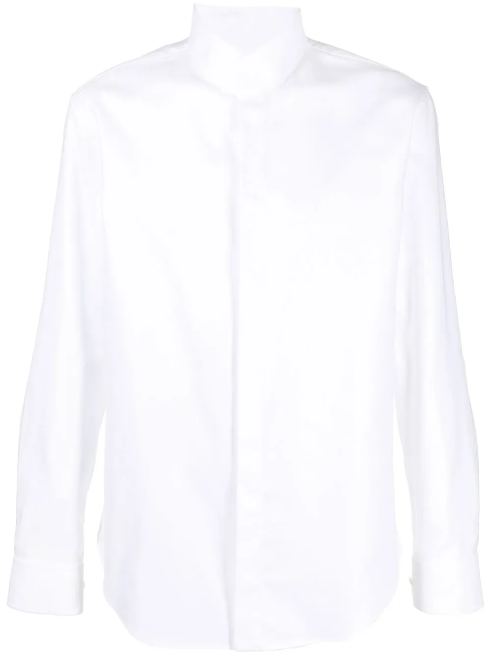 

Giorgio Armani camisa manga larga - Blanco