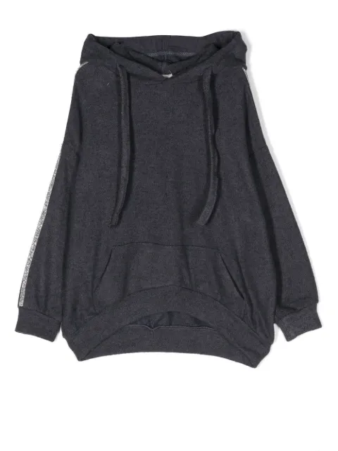 Caffe' D'orzo metallic trim hoodie