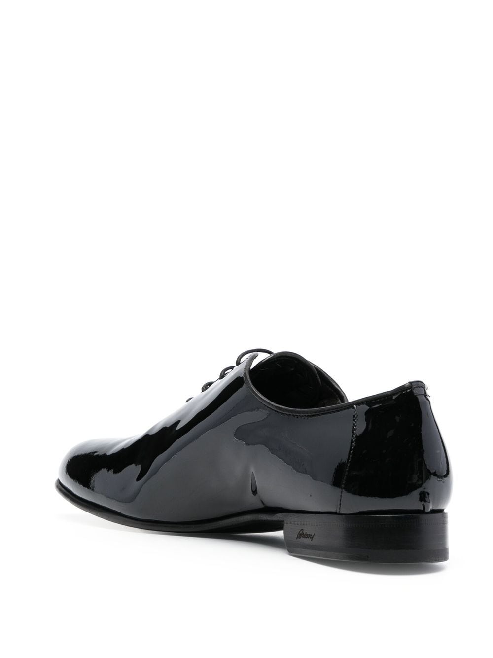 Brioni Oxford schoenen van lakleer - Zwart