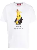 Mostly Heard Rarely Seen 8-Bit Where We Dropping short-sleeved T-shirt - White