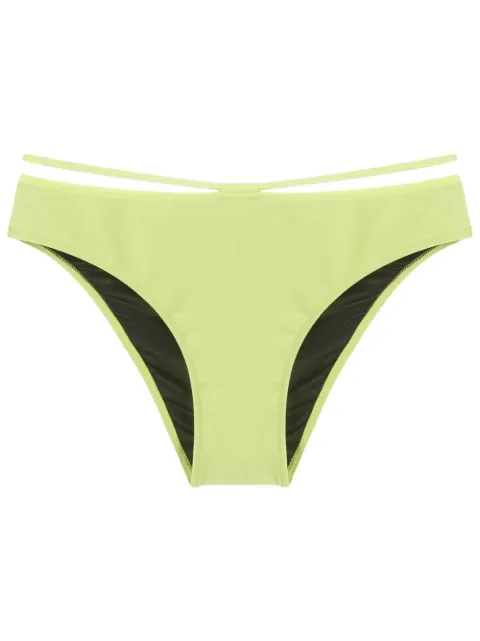 Gloria Coelho string-detail low-rise bikini briefs 