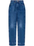 RE/DONE 70s straight-leg mid-rise jeans - Blue
