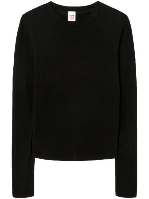 RE/DONE 90s Baby long-sleeve jumper