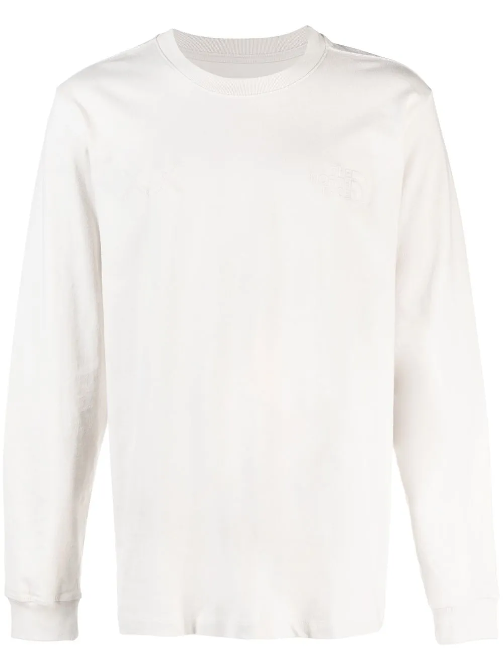 

The North Face x Kaws embroidered-logo sweatshirt - Neutrals