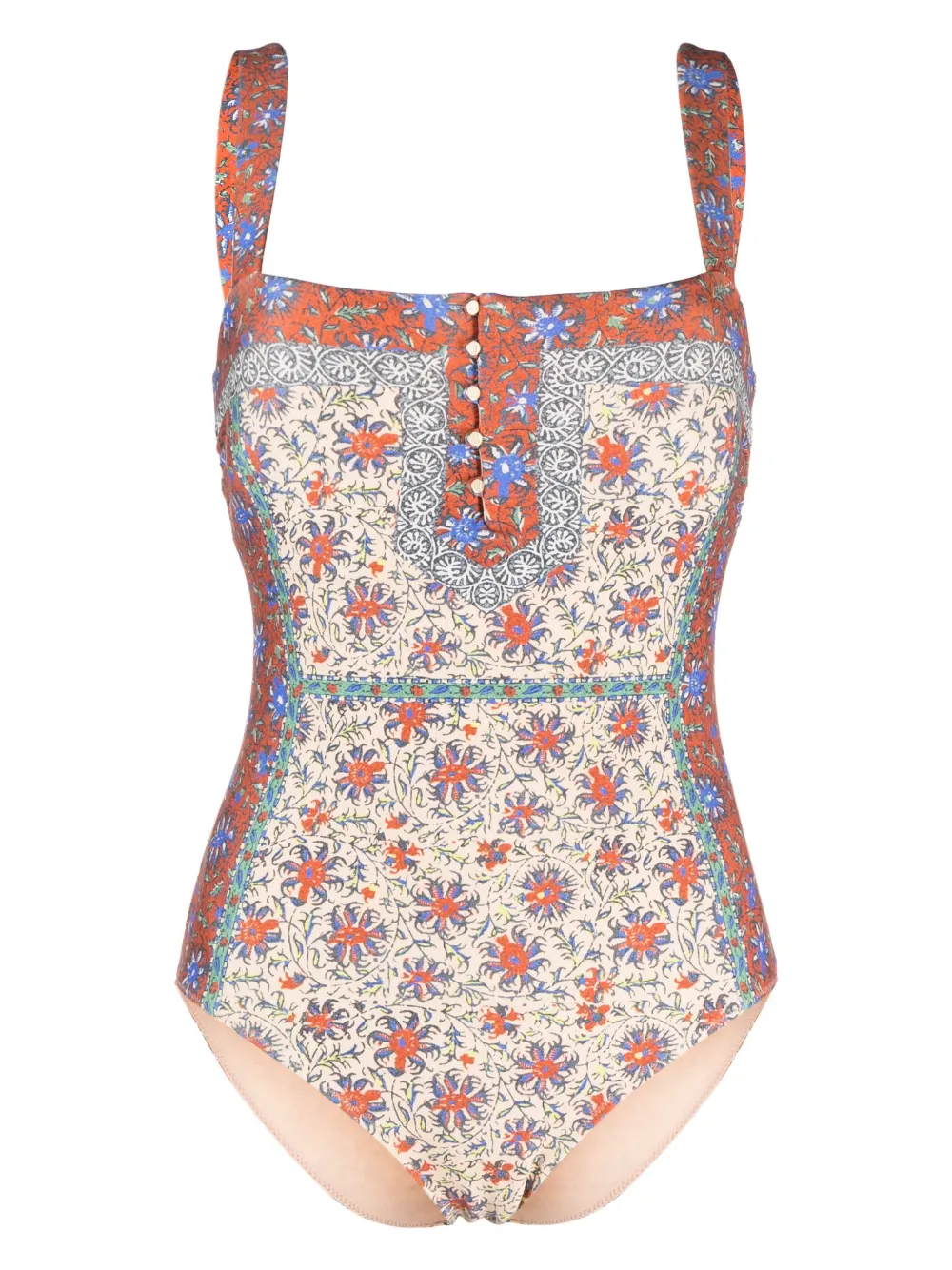 boteh clementine zoe one-piece swimsuit - neutrals