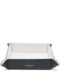 Aspinal Of London Tidy leather tray - Blue