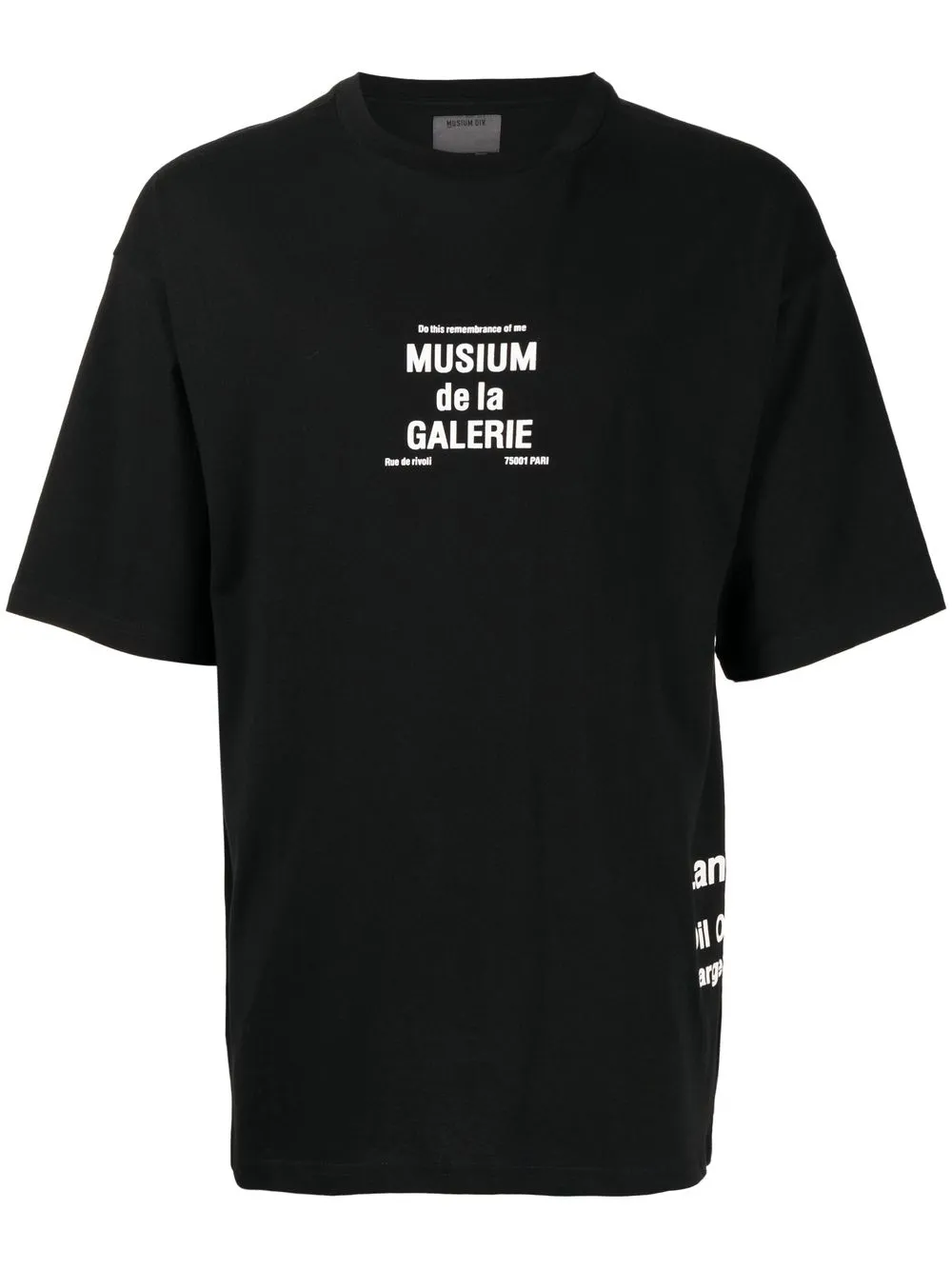 

Musium Div. graphic-print short-sleeved T-shirt - Negro