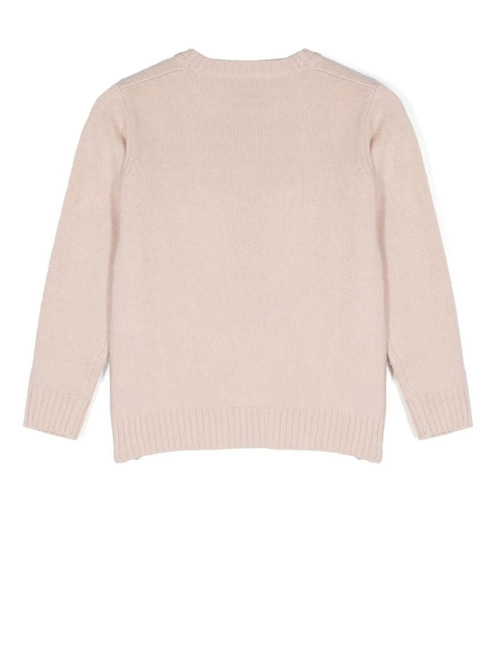 

Il Gufo suéter tejido en intarsia con cuello redondo - Rosado