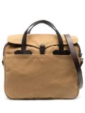 Filson shoulder-strap laptop bag - Brown