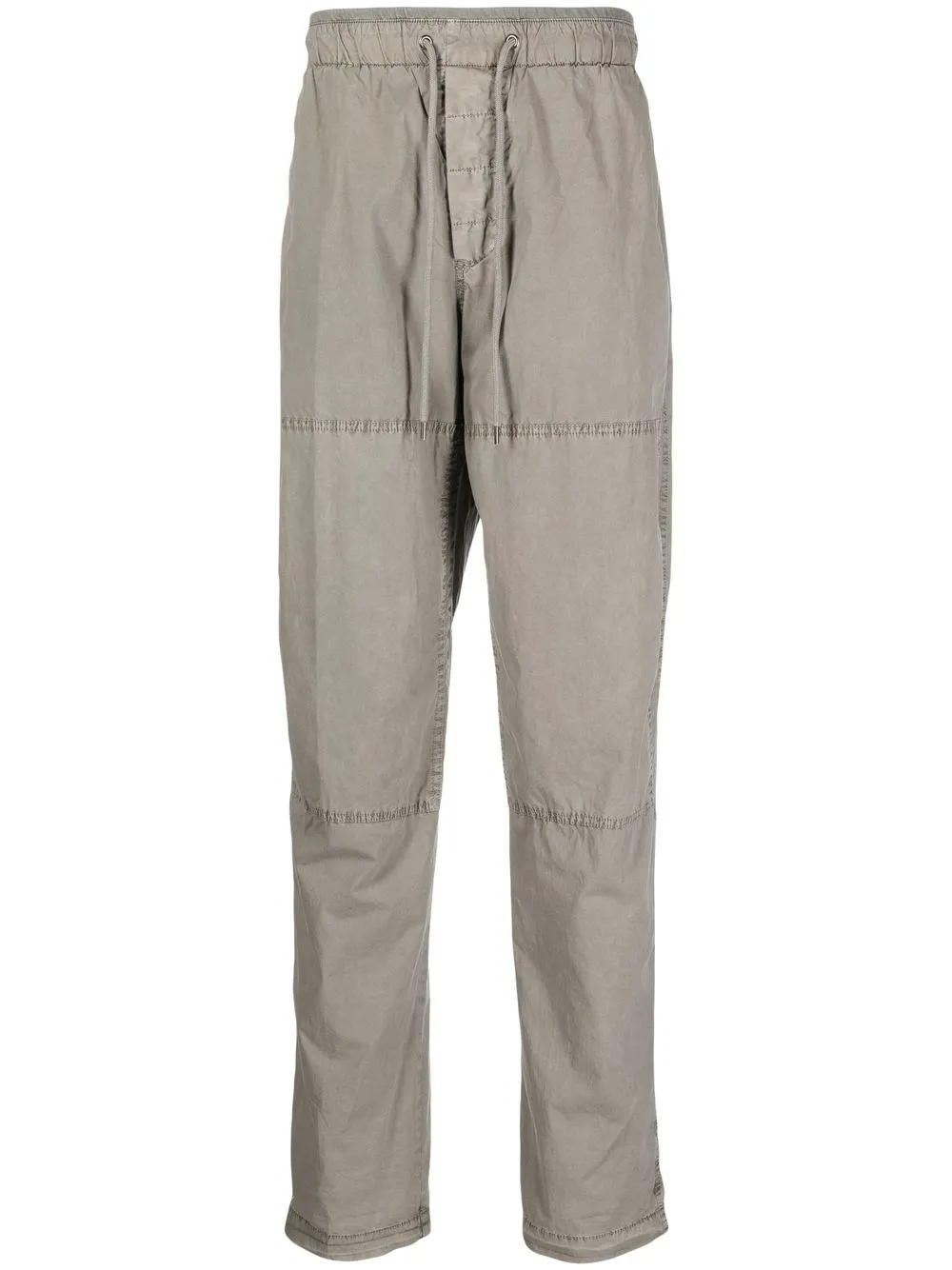 

James Perse drawstring-waist knee-patch trousers - Green