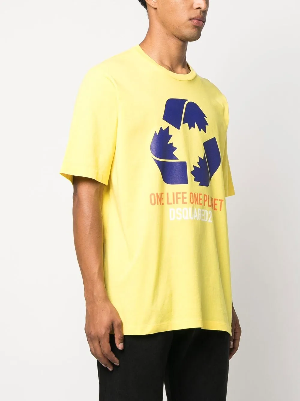DSQUARED2 ロゴ Tシャツ | イエロー | FARFETCH JP