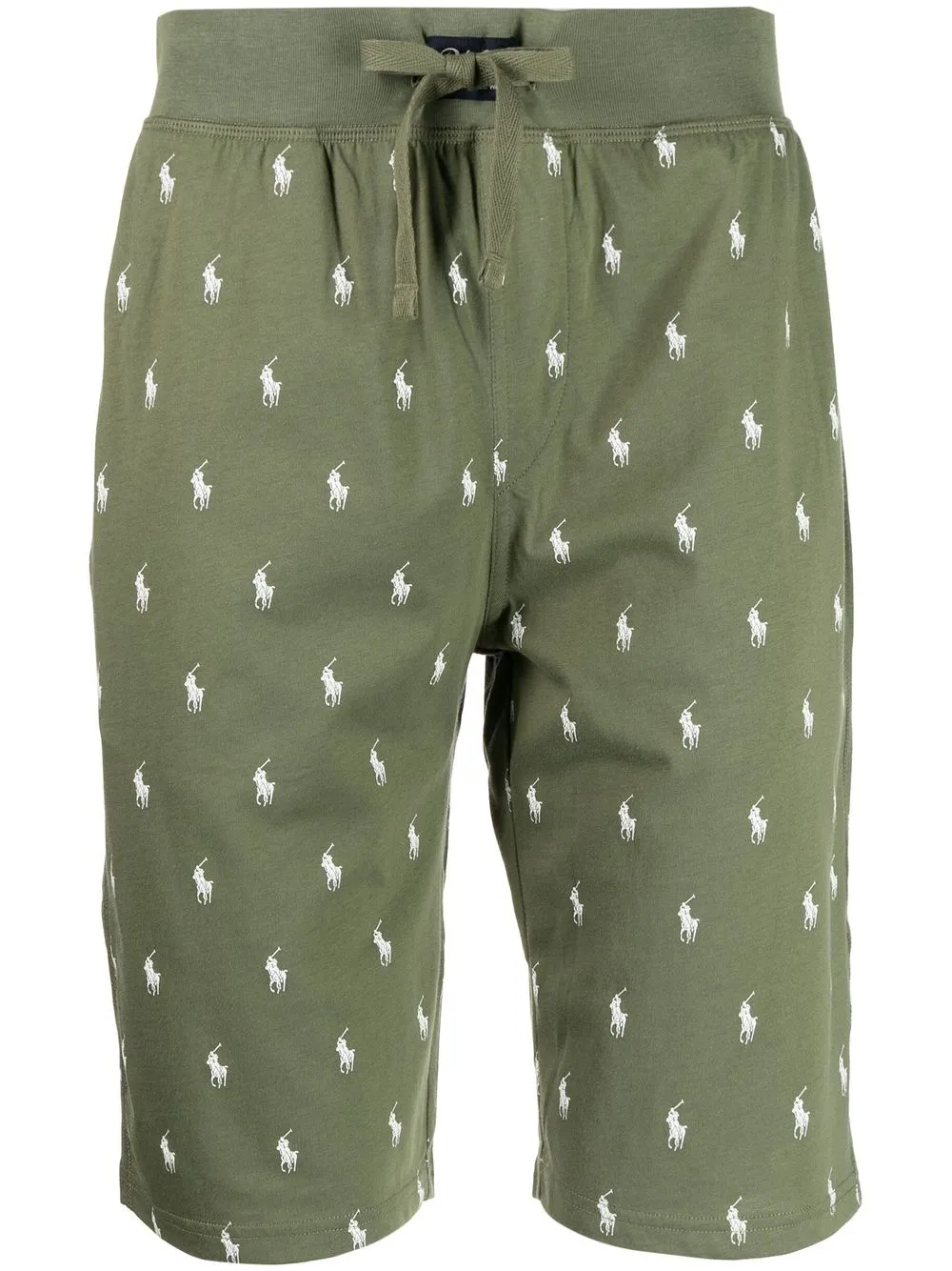 

Polo Ralph Lauren Polo Pony-printed drawstring shorts - Green
