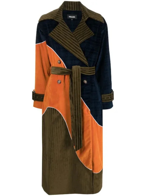 Ahluwalia asymmetric wrap coat