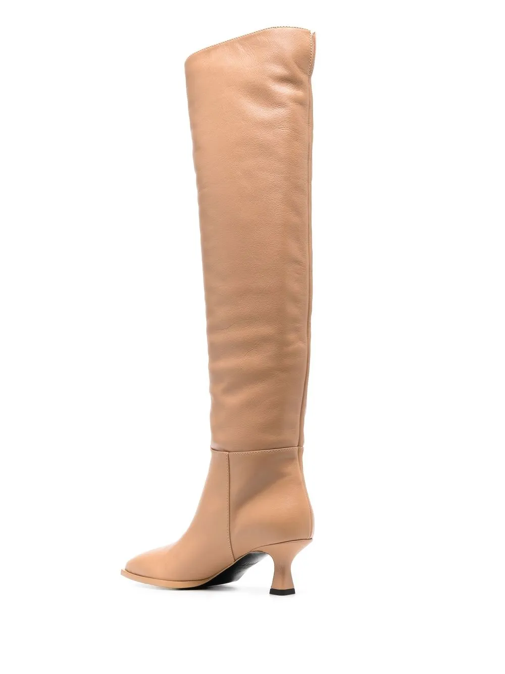  3juin Pointed-toe Knee-high Boots - Neutrals 