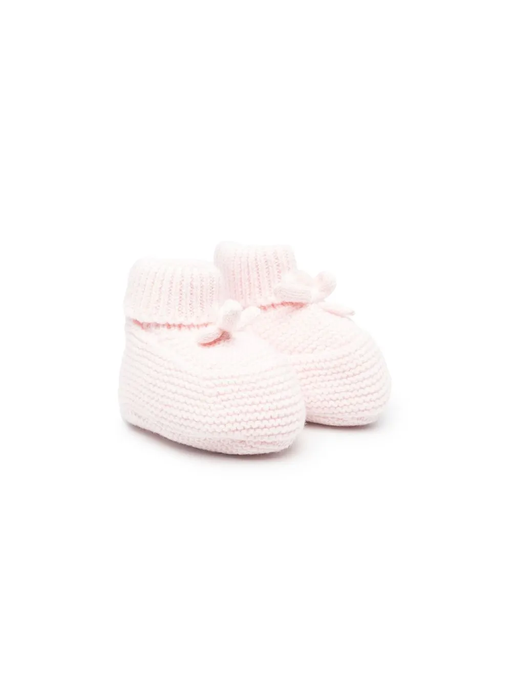 

Tartine Et Chocolat purl-knit crib shoes - Pink
