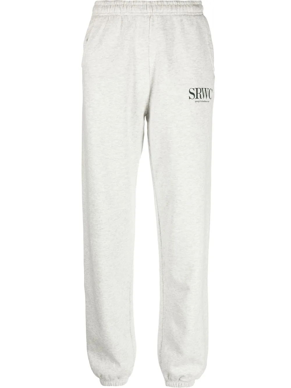 

Sporty & Rich pants con logo estampado - Gris