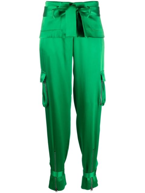 TOM FORD tapered belted cargo trousers