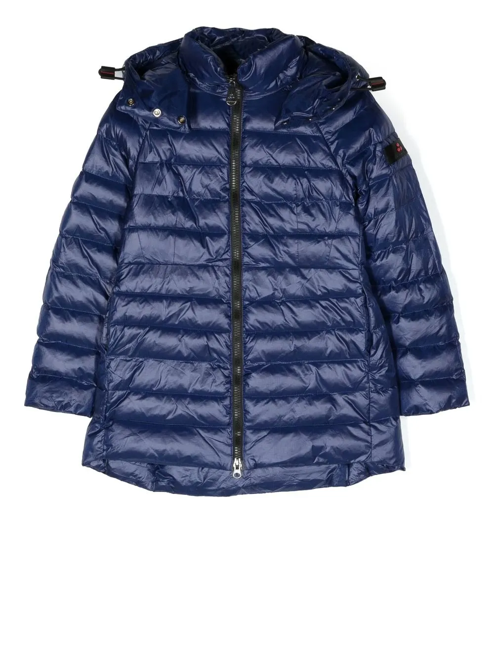 

Peuterey logo-patch quilted jacket - Blue