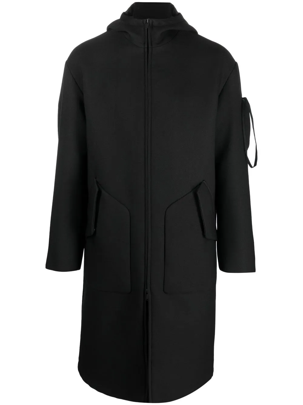 

Hevo hooded parka coat - Black
