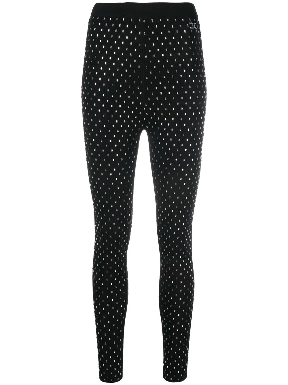 

Elisabetta Franchi leggins con detalles de cristal - Negro