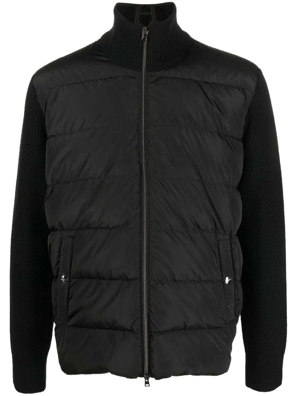 

Herno ribbed panelled down jacket - Black