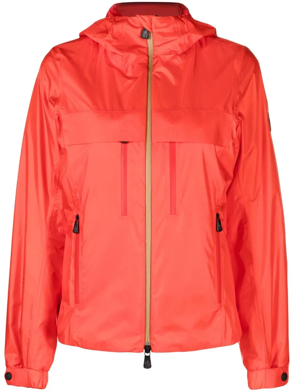 

Moncler Grenoble Vouvry hooded jacket - Orange