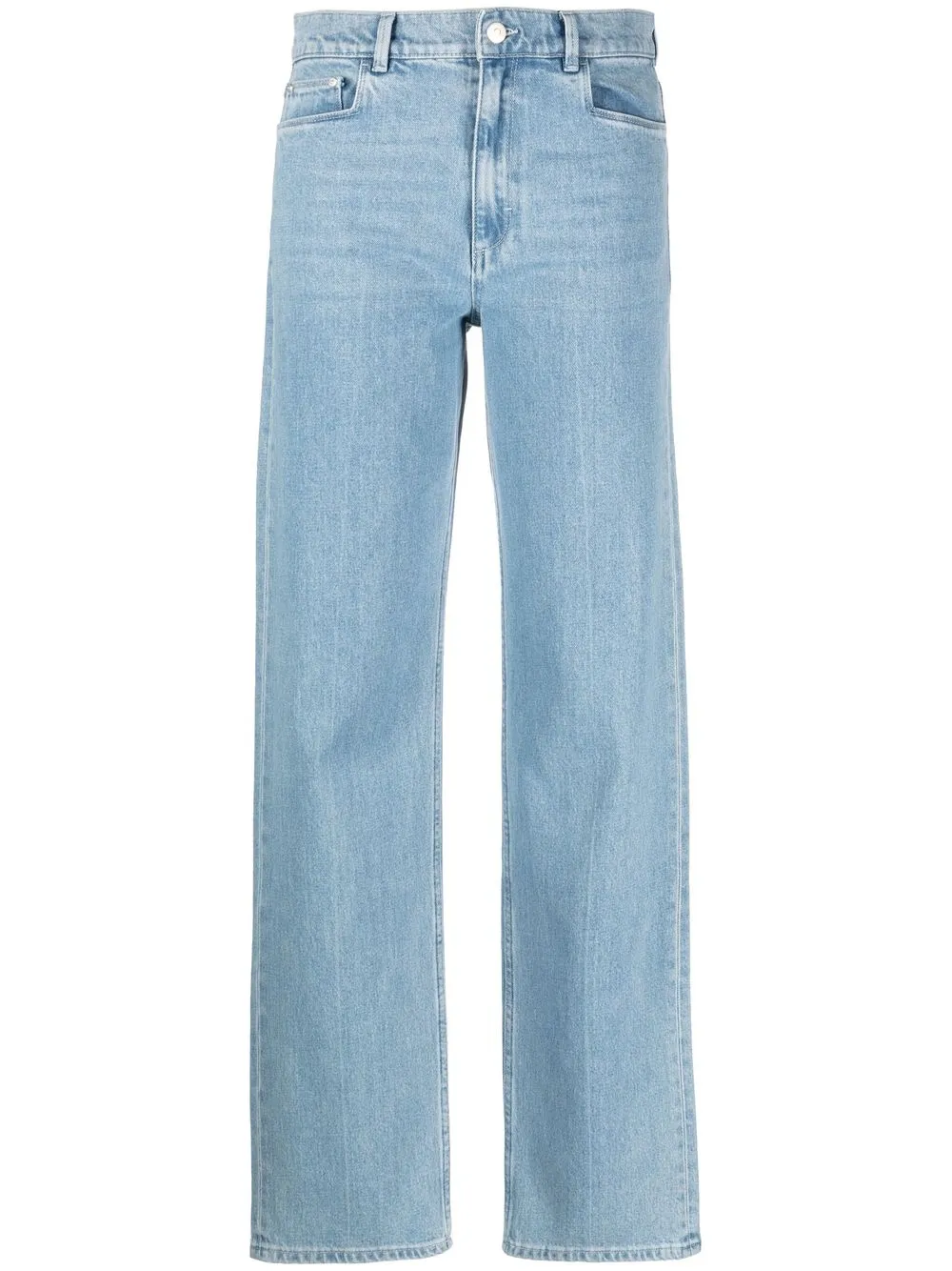 

Wandler jeans rectos con tiro alto - Azul