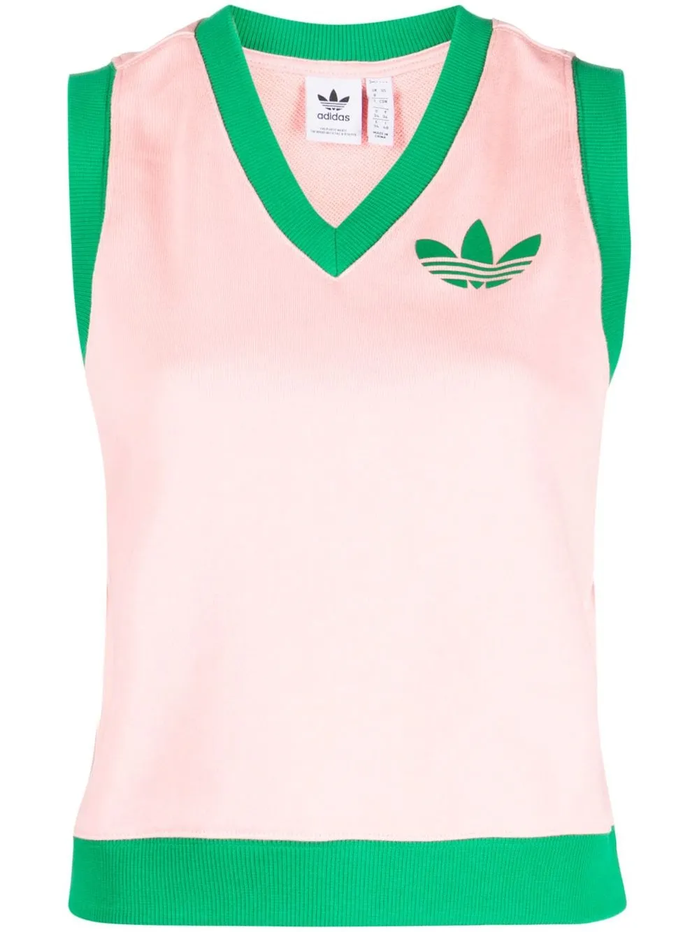 

adidas chaleco tejido - Rosado