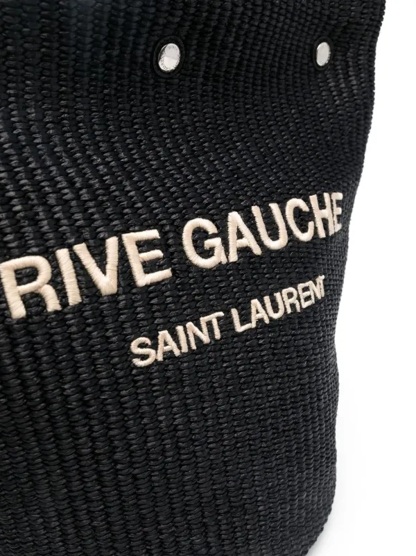 saint laurent rive gauche bucket bag