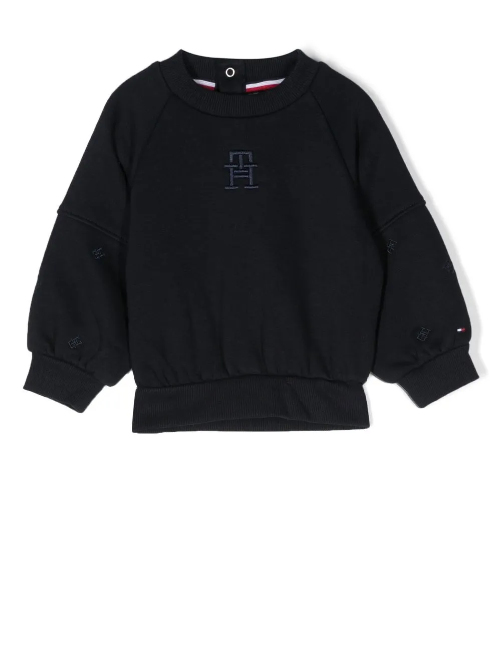 

Tommy Hilfiger Junior embroidered-logo sweatshirt - Blue