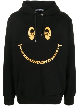 Mastermind World smiley face Logo Hoodie Farfetch