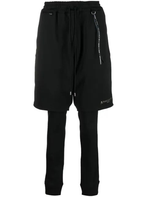 Mastermind World deck shorts layered leggings