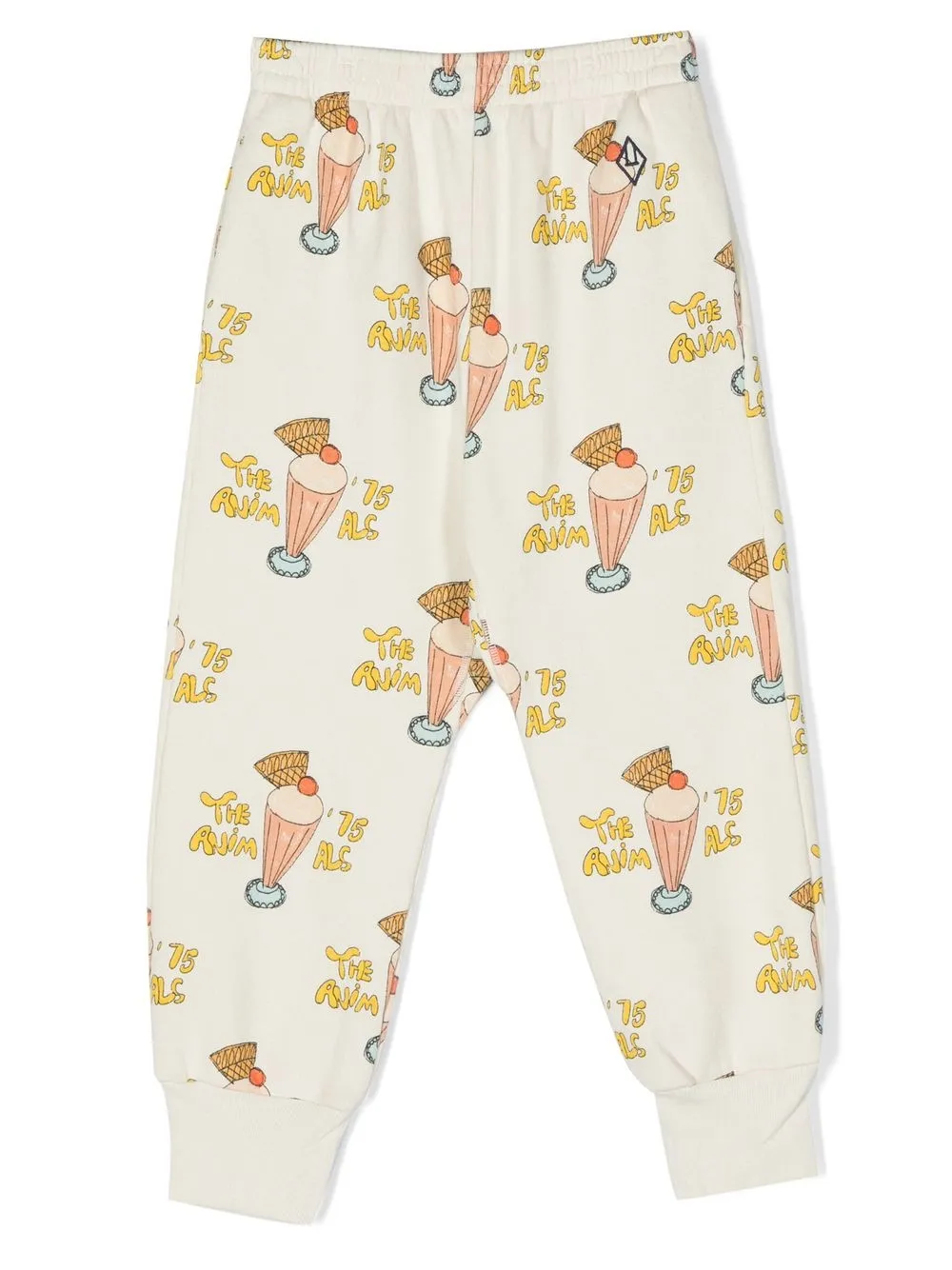 

The Animals Observatory pants con estampado gráfico - Blanco