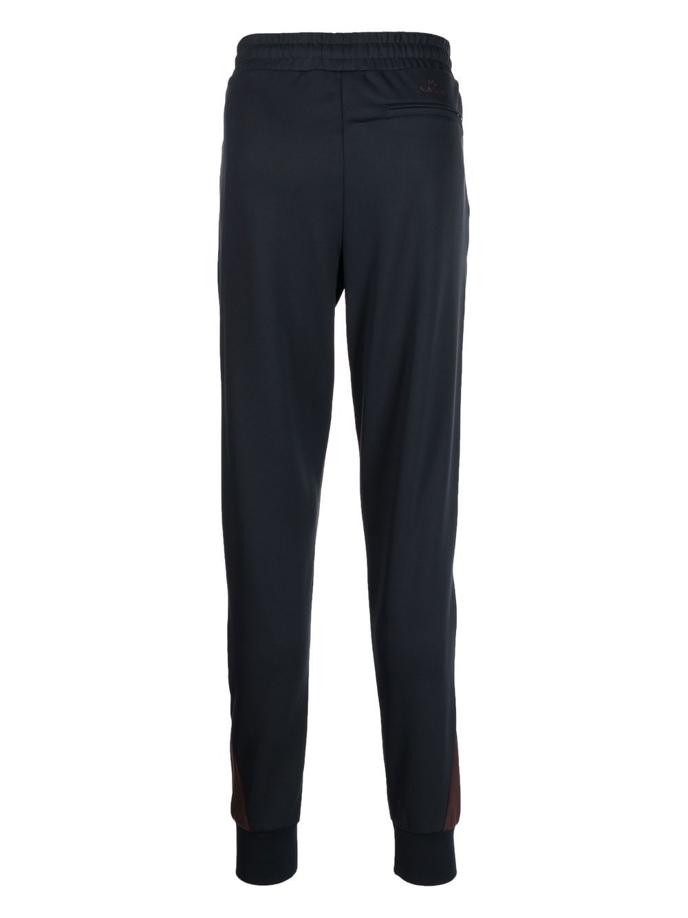 Shop Ps By Paul Smith Elasticated-waist Track Pants In Black
