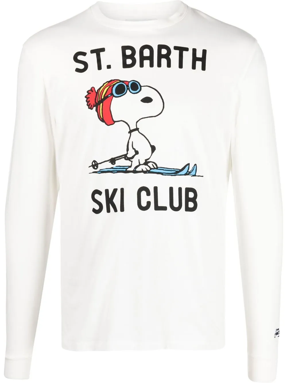 

MC2 Saint Barth playera con motivo de Snoopy - Blanco