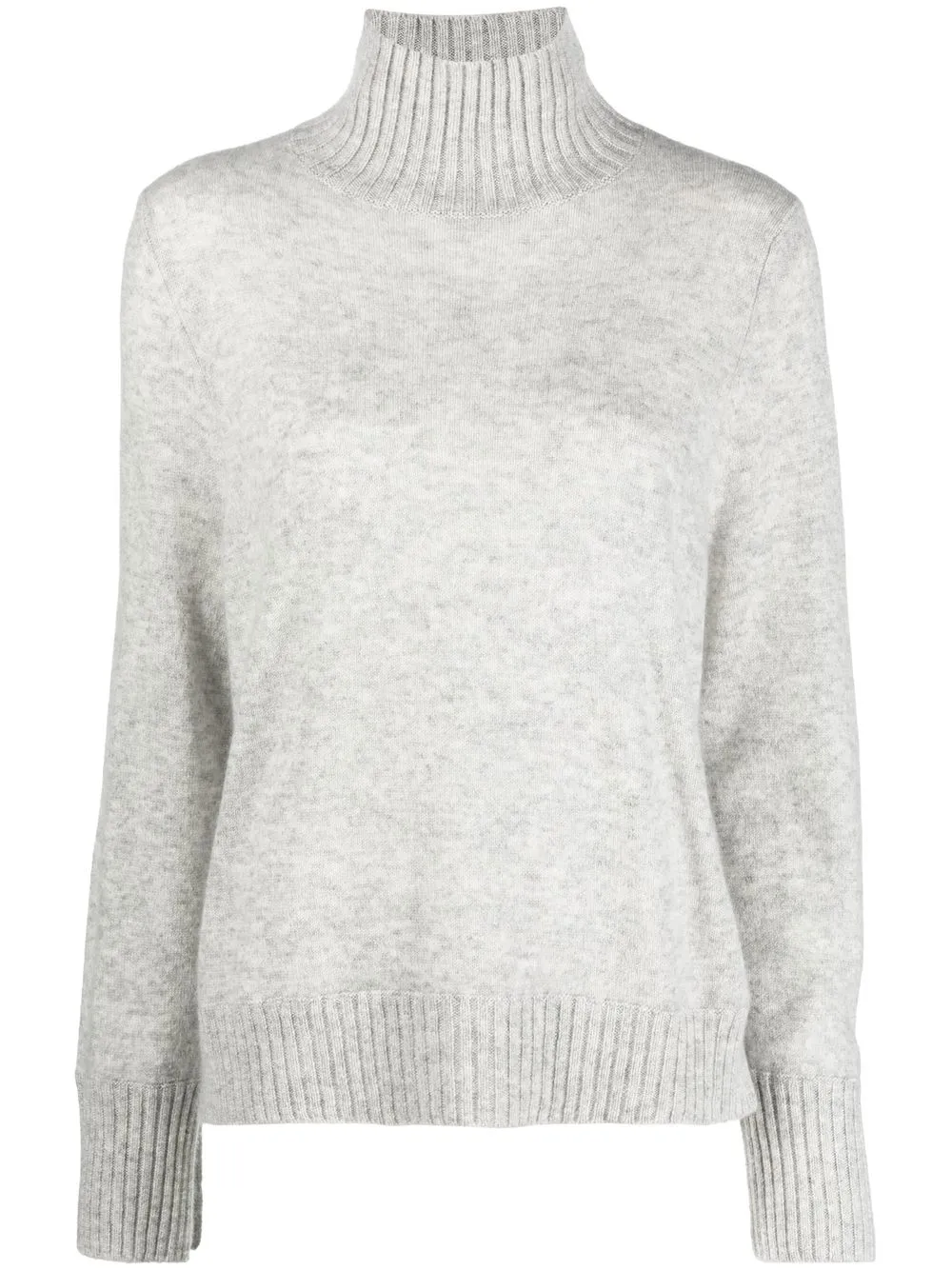 

Allude suéter de cachemira con cuello alzado - Gris