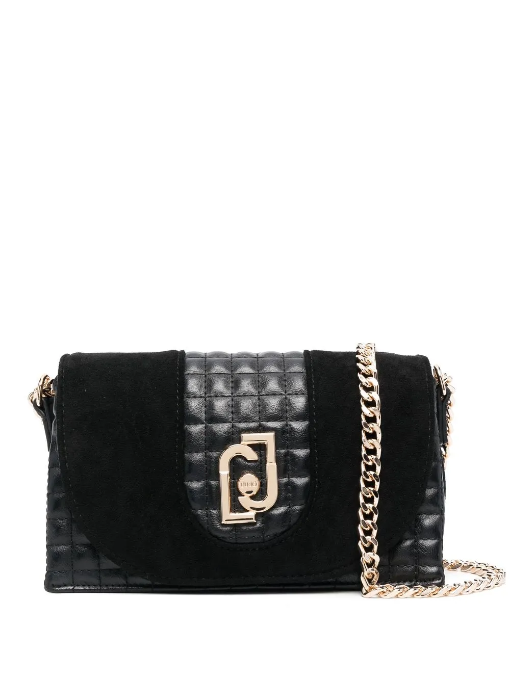 

LIU JO velvet-finish crossbody bag - Negro