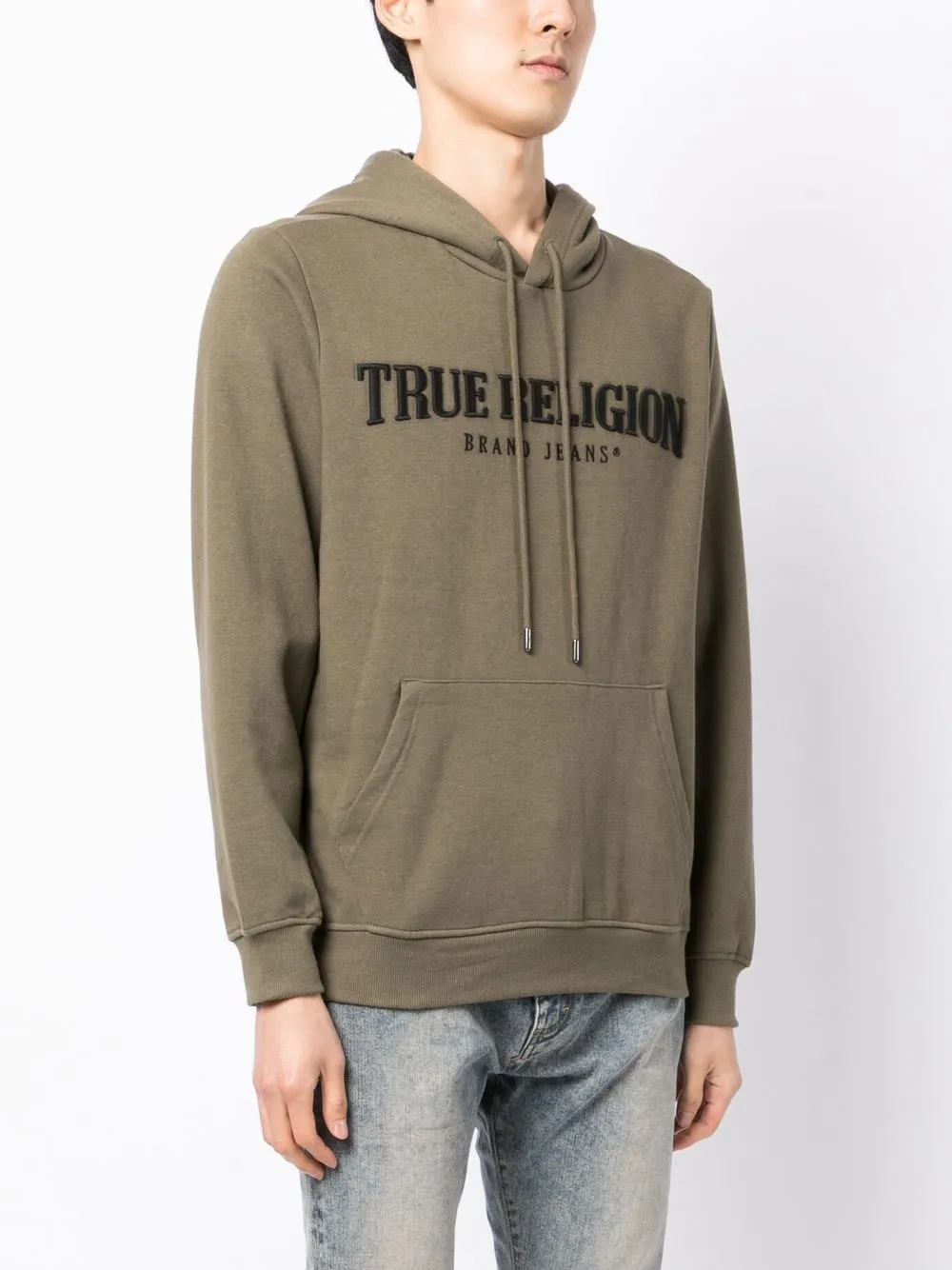 True religion khaki on sale hoodie