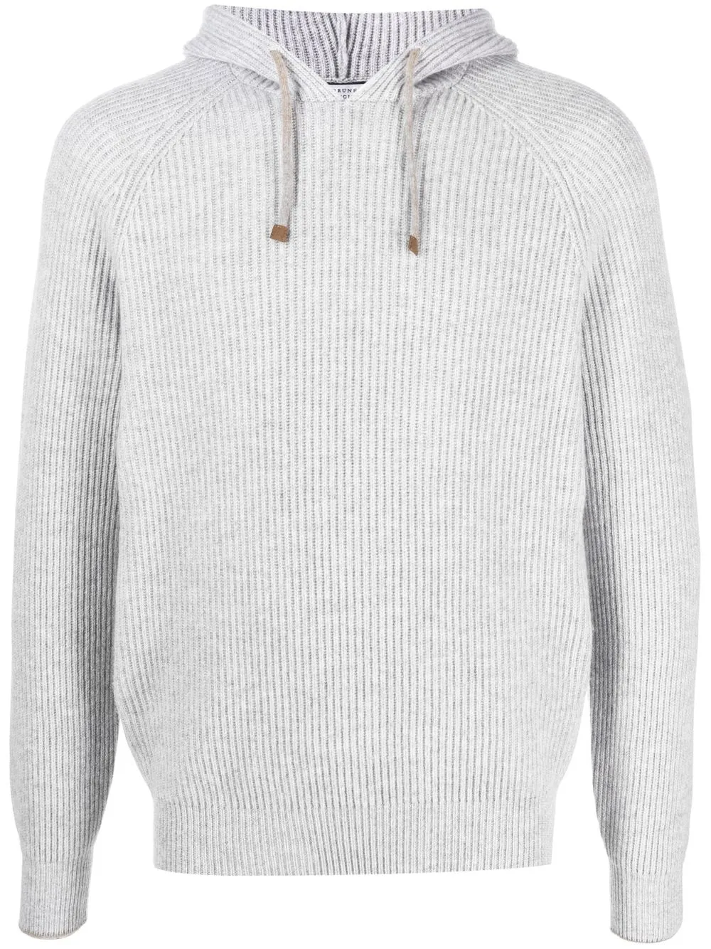 

Brunello Cucinelli hoodie de cachemira tejida - Gris