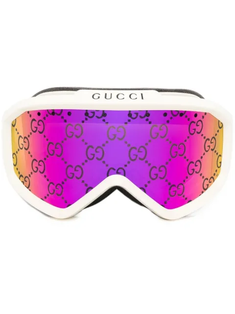 Gucci Eyewear lentes de sol Guccissima estilo goggle