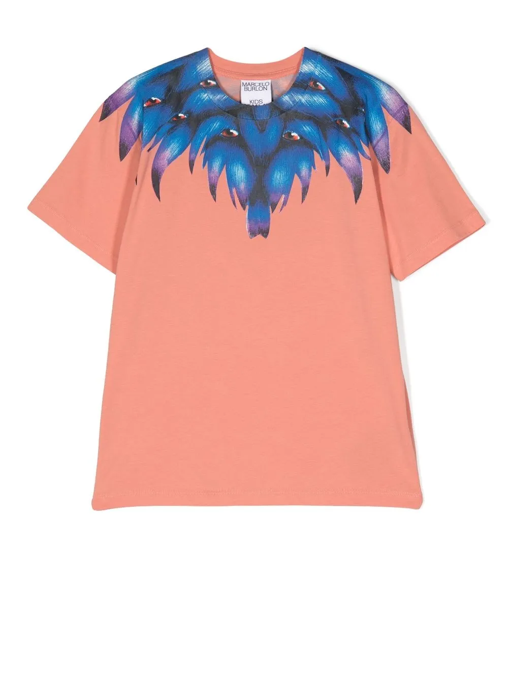 

Marcelo Burlon County Of Milan Kids Wings-logo T-shirt - Pink