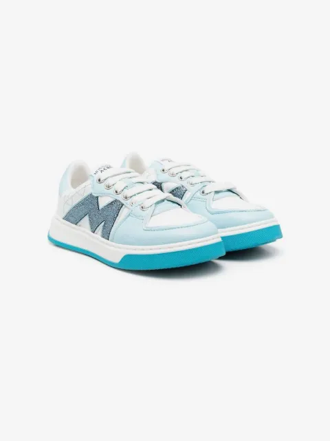 Monnalisa logo-patch low-top sneakers