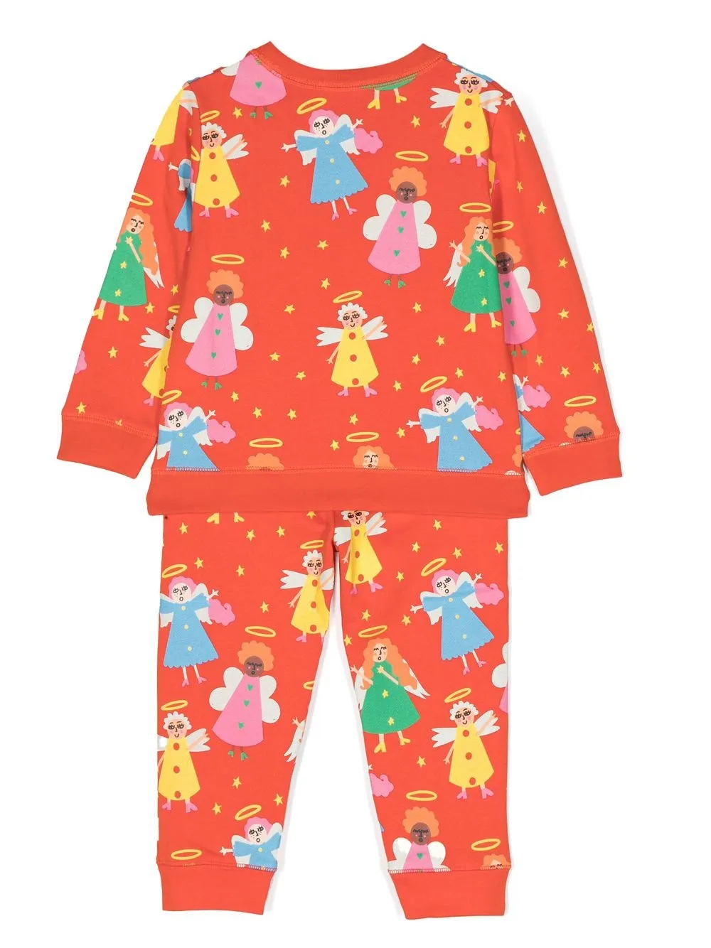 Stella McCartney Kids Trainingspak met print - Rood