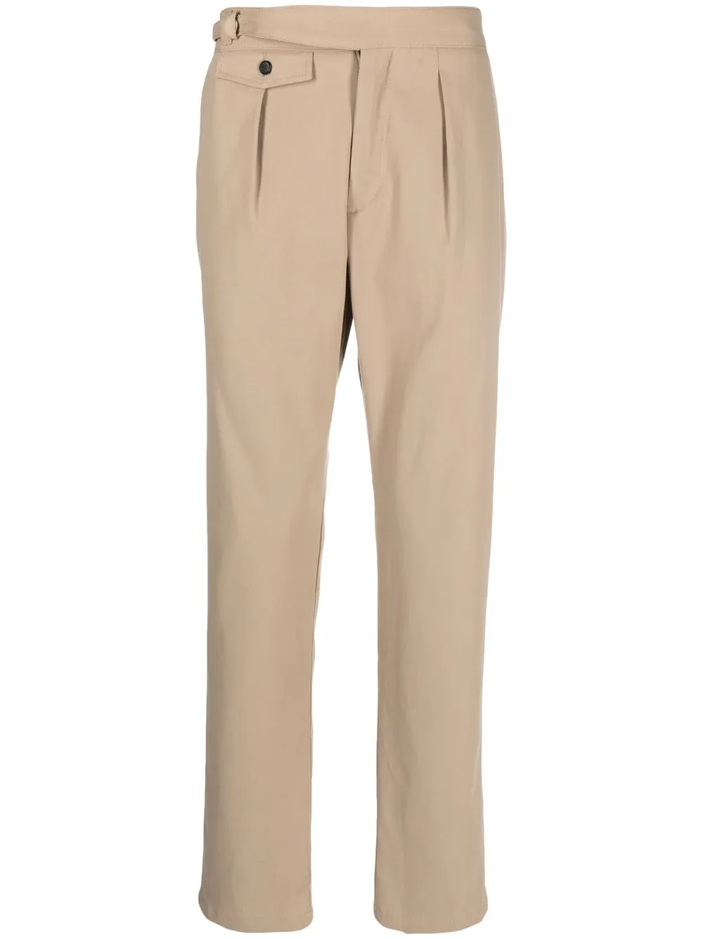 

Eleventy mid-rise tapered-leg trousers - Neutro