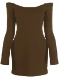 KHAITE Octavia long-sleeve dress - Green