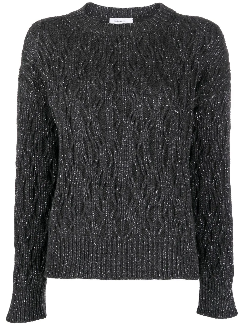 

Fabiana Filippi long-sleeve jumper - Negro