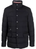Moncler feather-down padded jacket - Blue