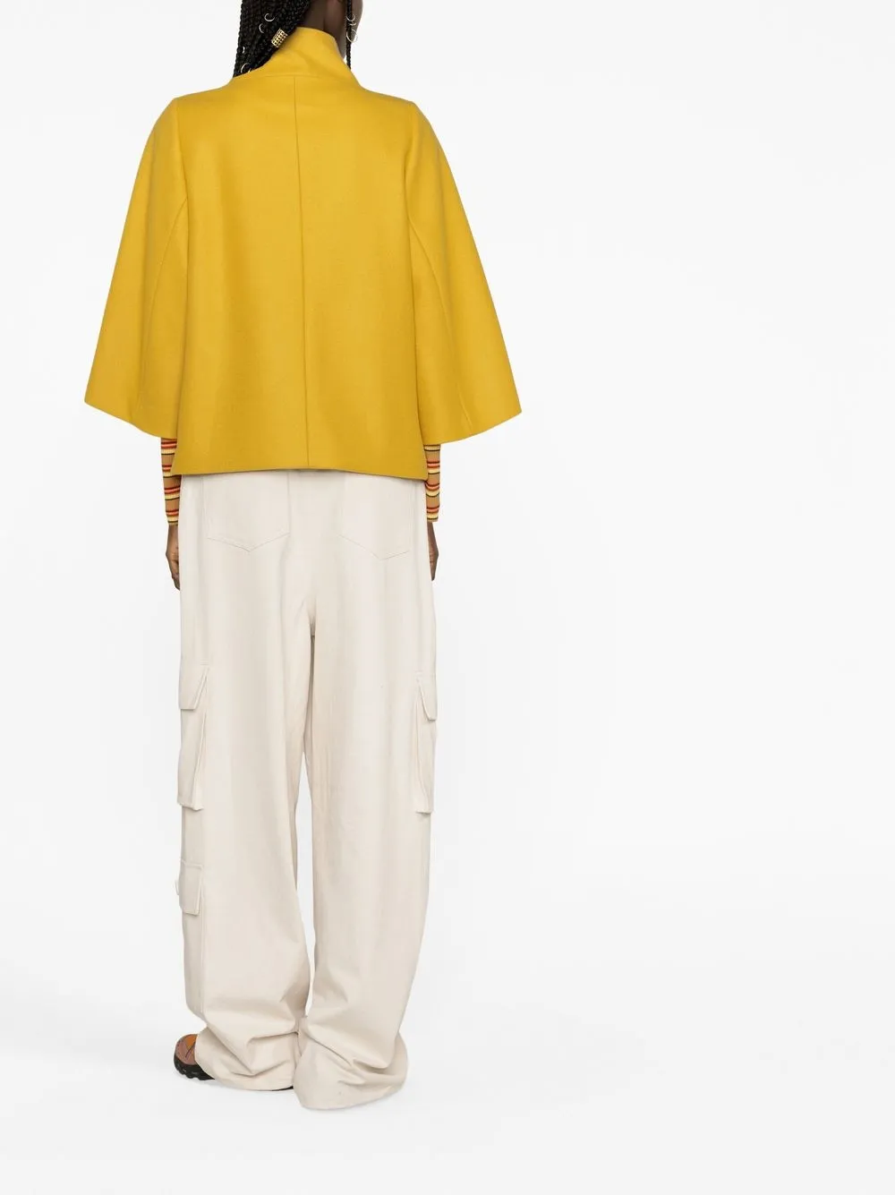 Fay funnelneck Oversized Jacket Farfetch