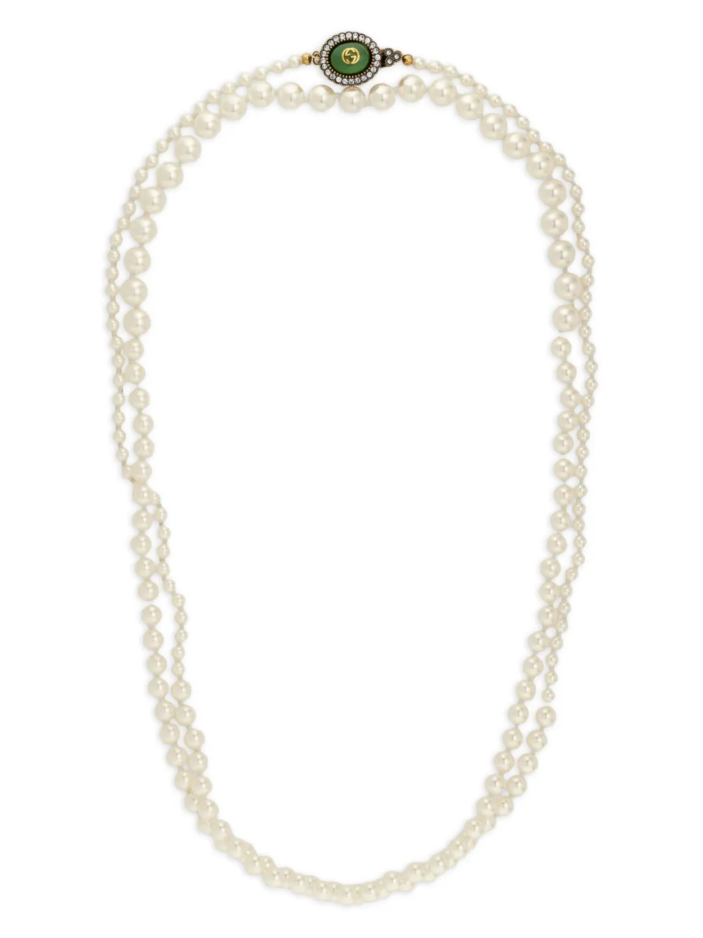 Pearl gucci necklace Clearance