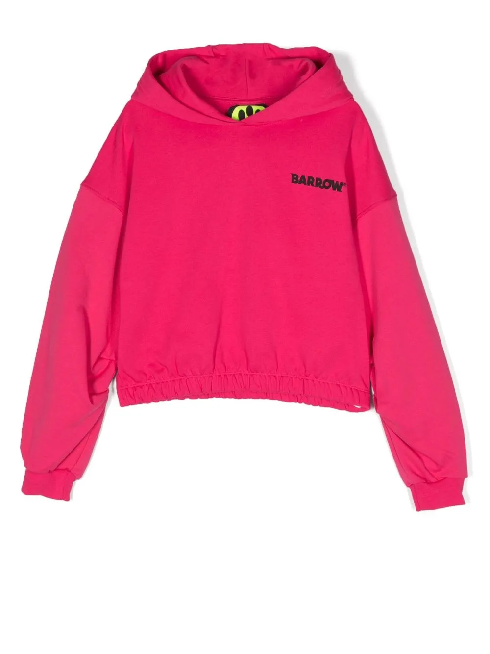 

Barrow kids logo-print hoodie - Pink